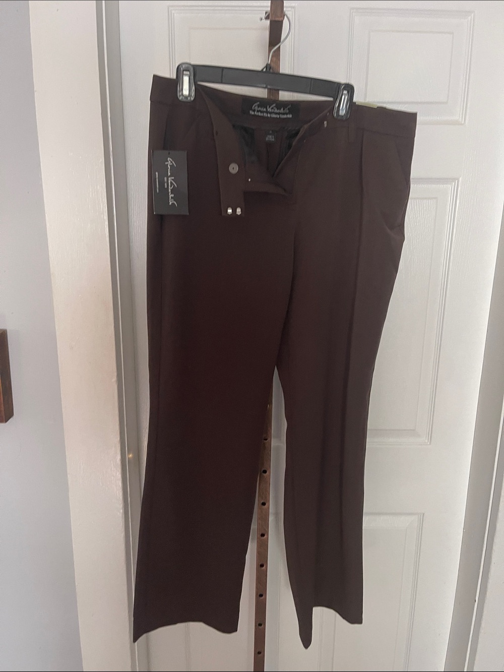 Gloria Vanderbilt Dark Brown Women’s  Dress Pants